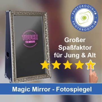 In Reichertshofen einen Magic Mirror Fotospiegel mieten