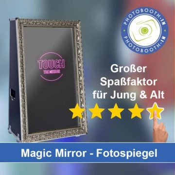 In Reichshof einen Magic Mirror Fotospiegel mieten