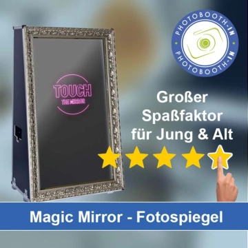 In Reilingen einen Magic Mirror Fotospiegel mieten