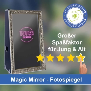 In Reinhardshagen einen Magic Mirror Fotospiegel mieten