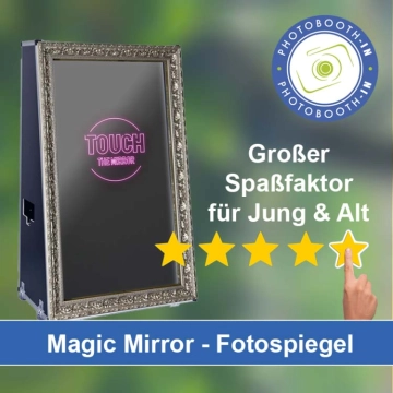 In Reinheim einen Magic Mirror Fotospiegel mieten
