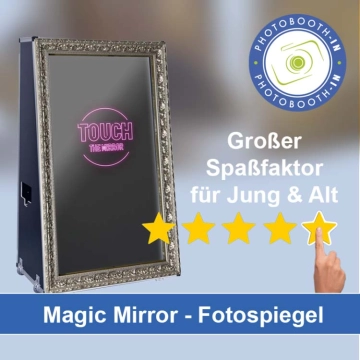 In Reinsdorf (Sachsen) einen Magic Mirror Fotospiegel mieten