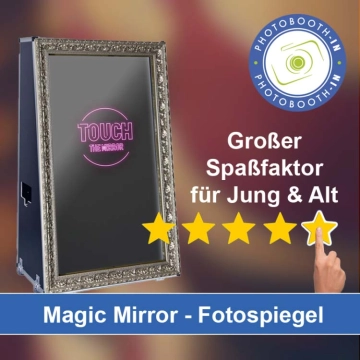 In Reisbach einen Magic Mirror Fotospiegel mieten