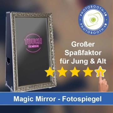 In Remagen einen Magic Mirror Fotospiegel mieten