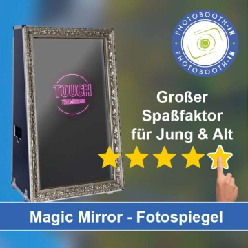 In Remchingen einen Magic Mirror Fotospiegel mieten