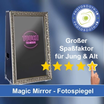 In Remptendorf einen Magic Mirror Fotospiegel mieten