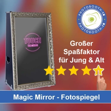 In Remscheid einen Magic Mirror Fotospiegel mieten