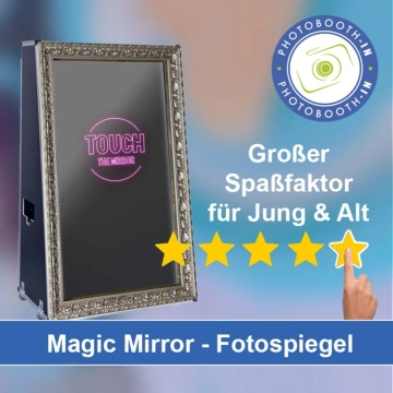In Remshalden einen Magic Mirror Fotospiegel mieten