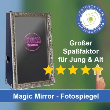 In Rendsburg einen Magic Mirror Fotospiegel mieten