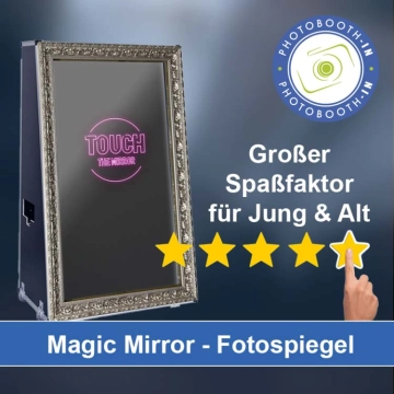 In Rennerod einen Magic Mirror Fotospiegel mieten
