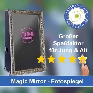 In Renningen einen Magic Mirror Fotospiegel mieten