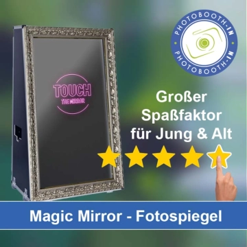 In Reppenstedt einen Magic Mirror Fotospiegel mieten