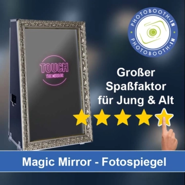 In Rettenberg einen Magic Mirror Fotospiegel mieten