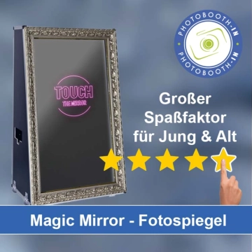 In Reutlingen einen Magic Mirror Fotospiegel mieten