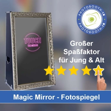 In Rheinau (Baden) einen Magic Mirror Fotospiegel mieten