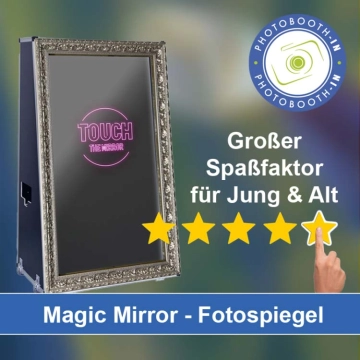 In Rheinberg einen Magic Mirror Fotospiegel mieten