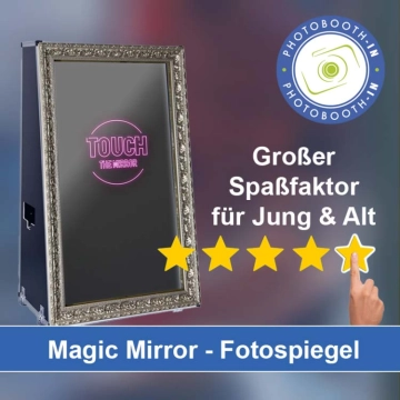 In Rheinbreitbach einen Magic Mirror Fotospiegel mieten