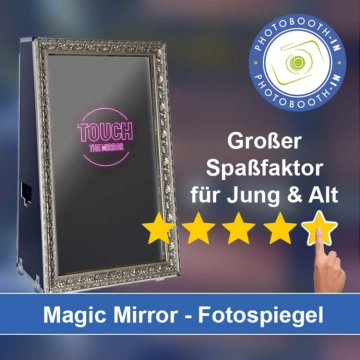 In Rheinbrohl einen Magic Mirror Fotospiegel mieten