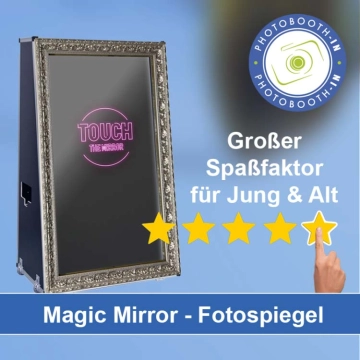 In Rheine einen Magic Mirror Fotospiegel mieten
