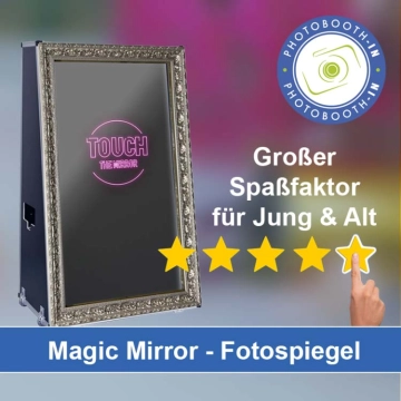 In Rheinhausen einen Magic Mirror Fotospiegel mieten