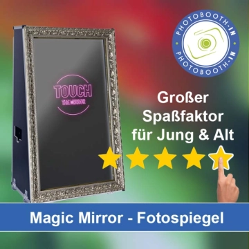 In Rheinzabern einen Magic Mirror Fotospiegel mieten