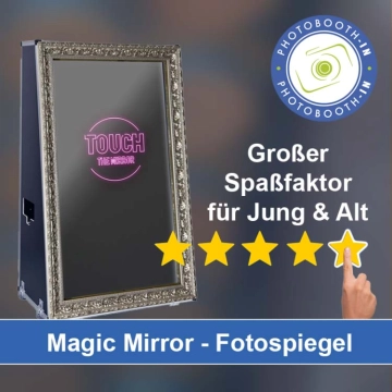 In Riedenburg einen Magic Mirror Fotospiegel mieten