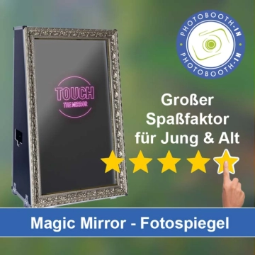 In Riedlingen einen Magic Mirror Fotospiegel mieten