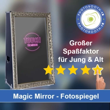 In Riedstadt einen Magic Mirror Fotospiegel mieten