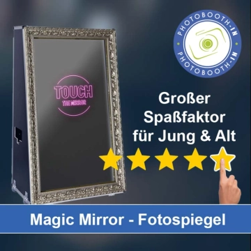 In Riegel am Kaiserstuhl einen Magic Mirror Fotospiegel mieten