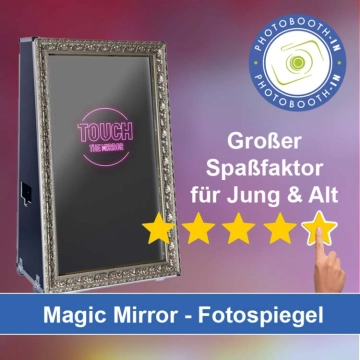 In Rietz-Neuendorf einen Magic Mirror Fotospiegel mieten