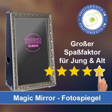 In Rockenhausen einen Magic Mirror Fotospiegel mieten