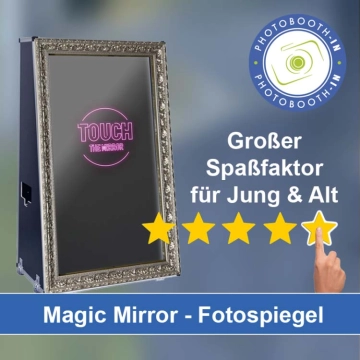In Rodenbach (Main-Kinzig-Kreis) einen Magic Mirror Fotospiegel mieten