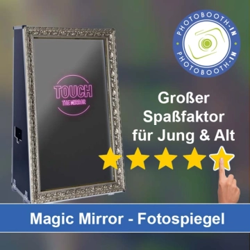 In Rodewisch einen Magic Mirror Fotospiegel mieten