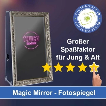In Rödental einen Magic Mirror Fotospiegel mieten