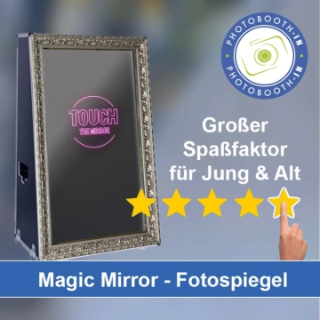 In Rödermark einen Magic Mirror Fotospiegel mieten