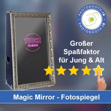 In Röhrnbach einen Magic Mirror Fotospiegel mieten