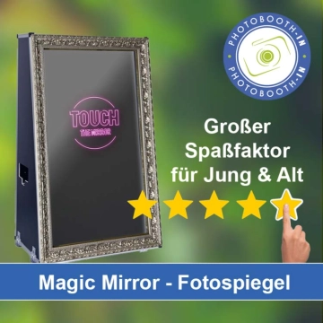 In Rohrbach (Ilm) einen Magic Mirror Fotospiegel mieten