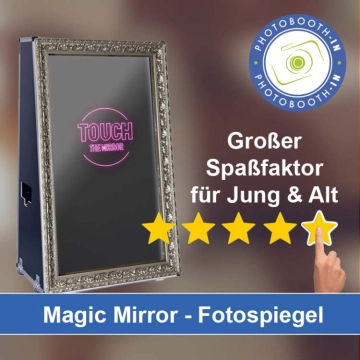 In Rohrdorf am Inn einen Magic Mirror Fotospiegel mieten