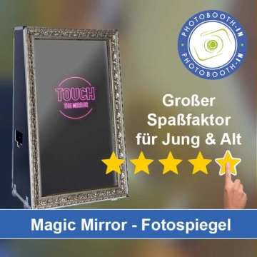 In Ronneburg-Thüringen einen Magic Mirror Fotospiegel mieten
