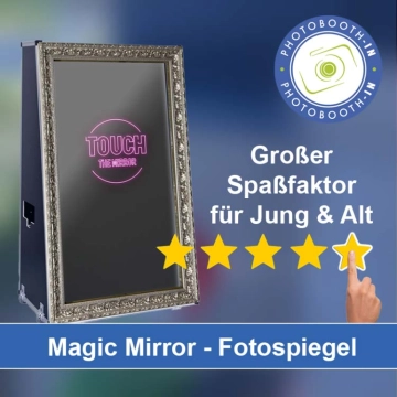 In Rosdorf einen Magic Mirror Fotospiegel mieten