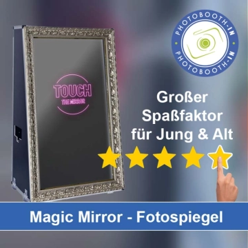 In Rosenbach (Vogtland) einen Magic Mirror Fotospiegel mieten