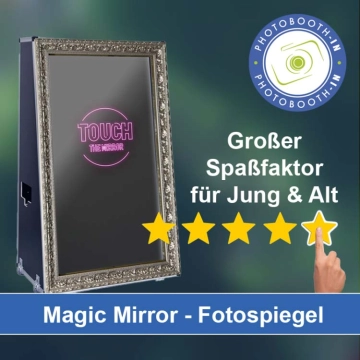 In Rosenfeld einen Magic Mirror Fotospiegel mieten