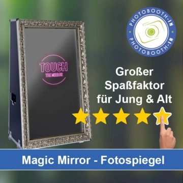 In Rosengarten (Landkreis Harburg) einen Magic Mirror Fotospiegel mieten