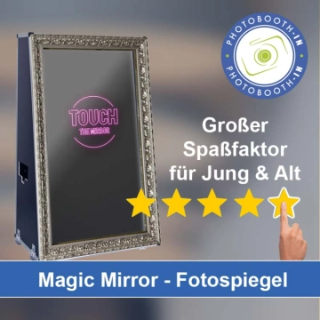 In Rotenburg (Wümme) einen Magic Mirror Fotospiegel mieten