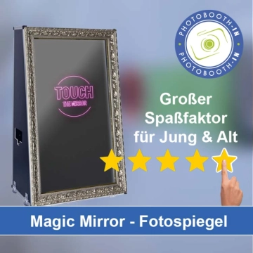 In Roth einen Magic Mirror Fotospiegel mieten