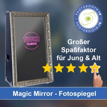 In Rottach-Egern einen Magic Mirror Fotospiegel mieten