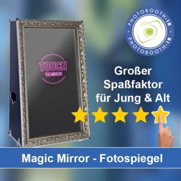 In Rudelzhausen einen Magic Mirror Fotospiegel mieten