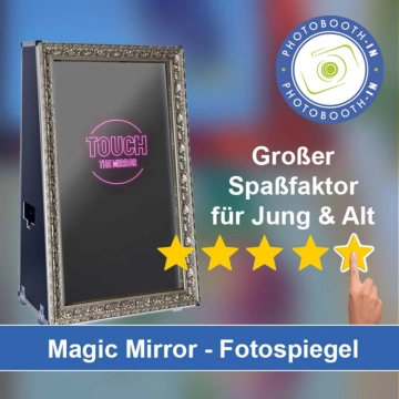 In Rudersberg einen Magic Mirror Fotospiegel mieten