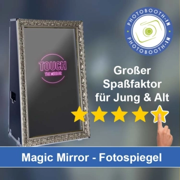 In Rudolstadt einen Magic Mirror Fotospiegel mieten