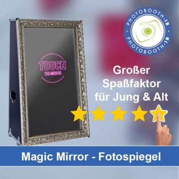 In Rülzheim einen Magic Mirror Fotospiegel mieten